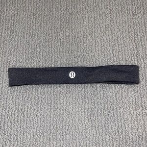 Grey Lululemon Headband